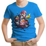 Go Kart Watercolor - Youth Apparel
