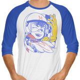 Go Speed, Go! - 3/4 Sleeve Raglan T-Shirt