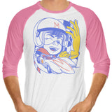 Go Speed, Go! - 3/4 Sleeve Raglan T-Shirt