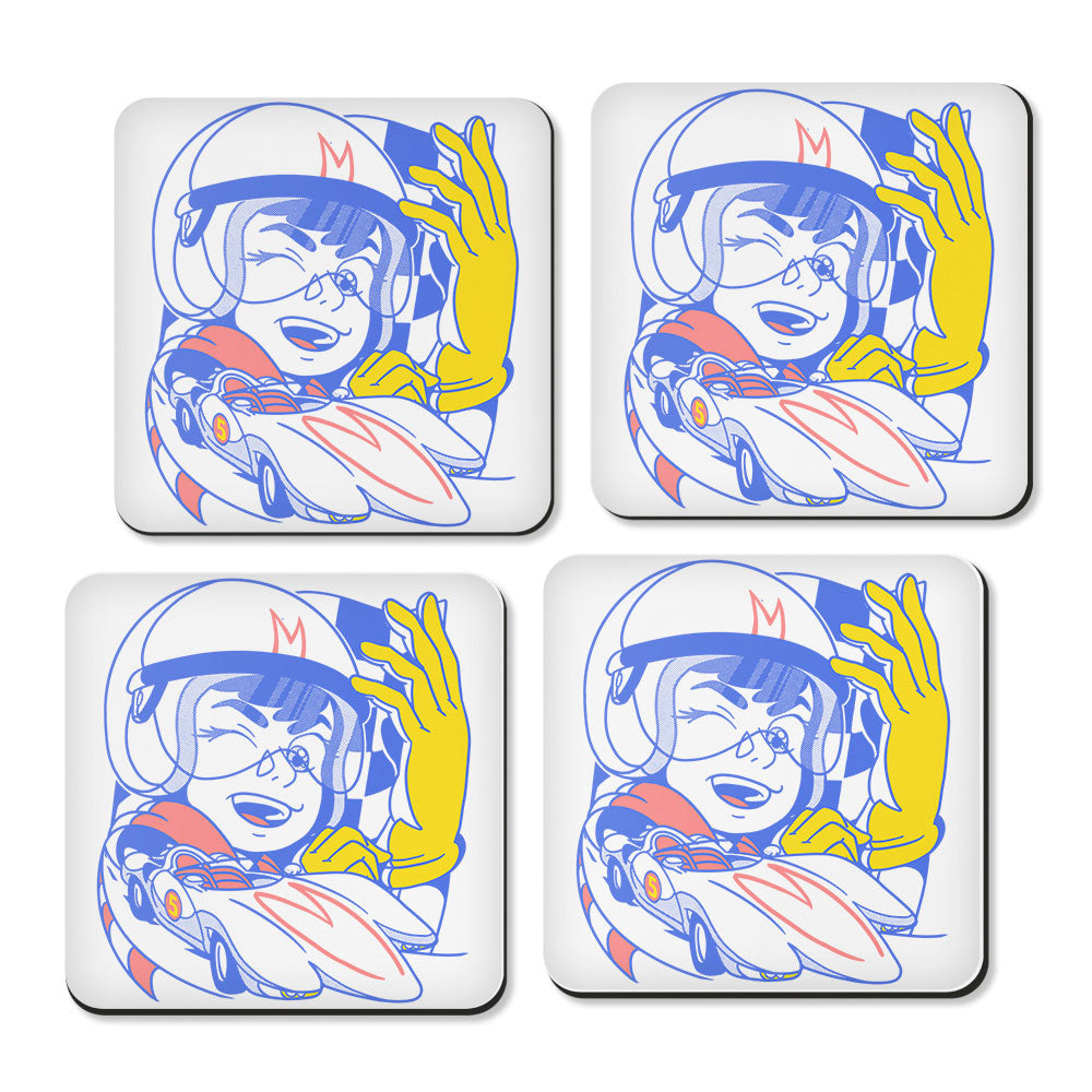 Go Speed Go Go Speed, Go! - Coasters – Once Upon a Tee