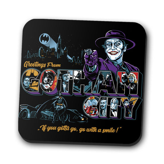 Go With a Smile - Coasters