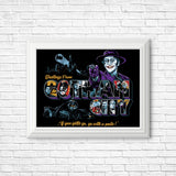 Go With a Smile - Posters & Prints