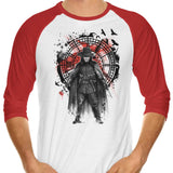 God Is In The Rain - 3/4 Sleeve Raglan T-Shirt