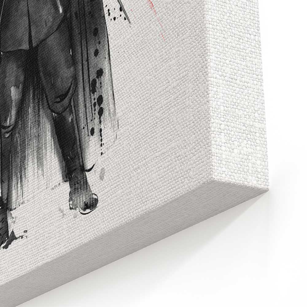 God Is In The Rain - Canvas Print