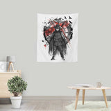 God Is In The Rain - Wall Tapestry