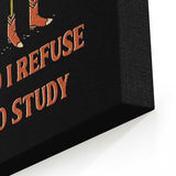 God is Testing Me - Canvas Print