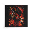 God of the Desert and Disorder - Canvas Print