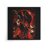 God of the Desert and Disorder - Canvas Print