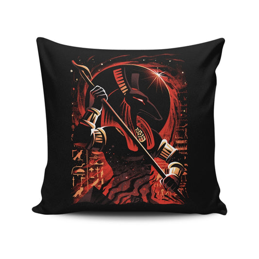 God of the Desert and Disorder - Throw Pillow
