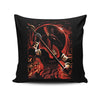 God of the Desert and Disorder - Throw Pillow