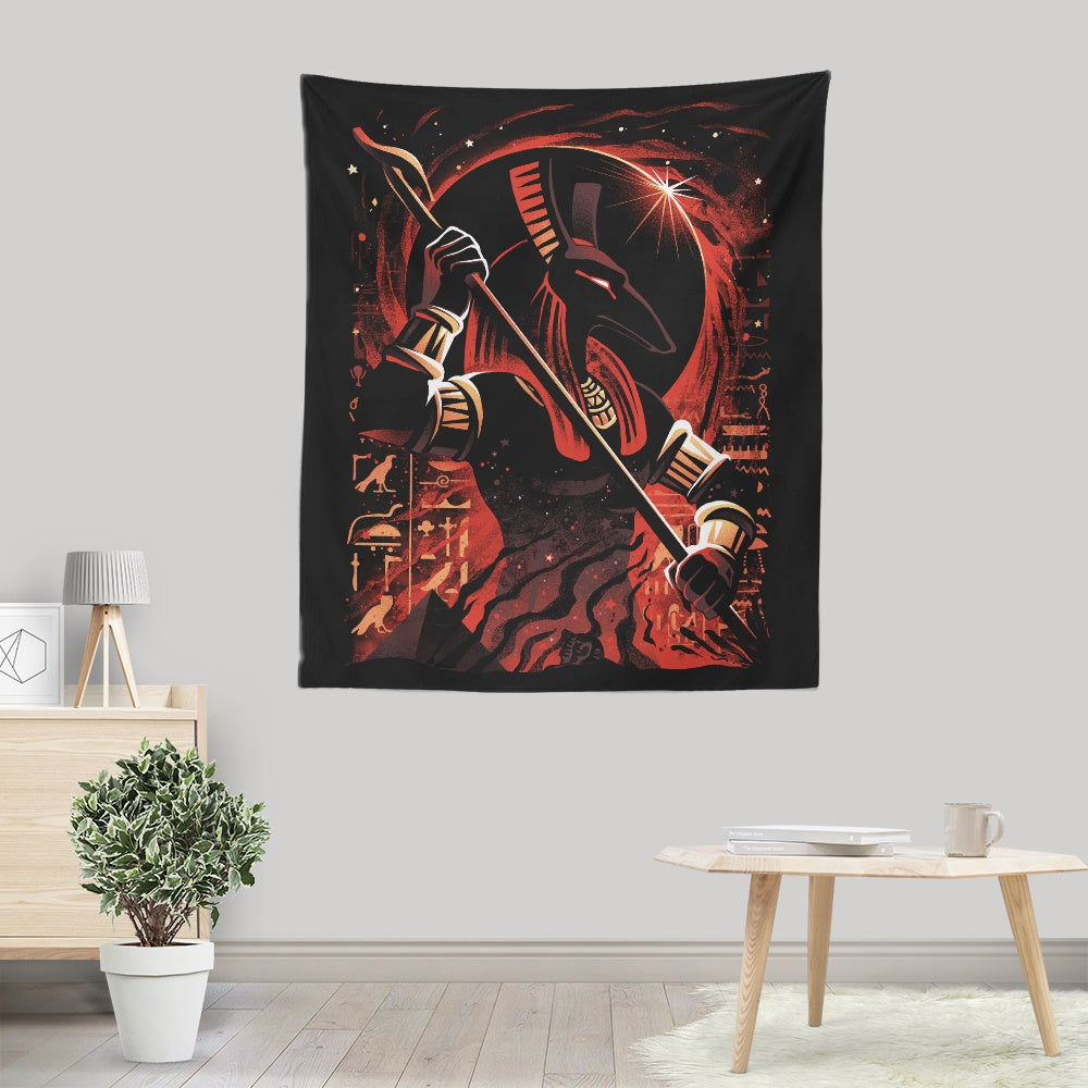 God of the Desert and Disorder - Wall Tapestry