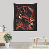God of the Desert and Disorder - Wall Tapestry