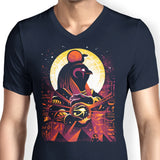 God of the Sun - Men's V-Neck
