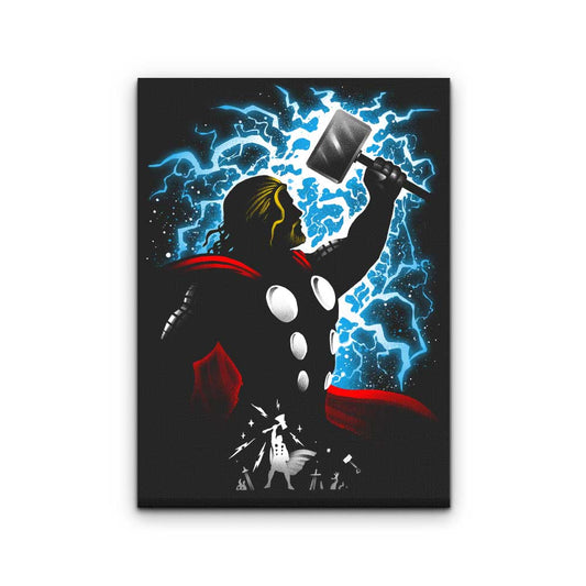 God of Thunder - Canvas Print