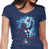 God of Thunder - Women's V-Neck