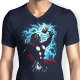 God of Thunder - Men's V-Neck