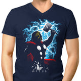 God of Thunder - Men's V-Neck