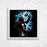 God of Thunder - Posters & Prints