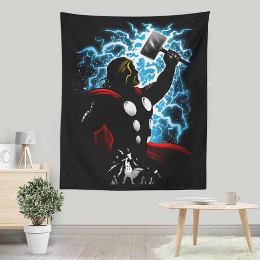 God of Thunder - Wall Tapestry