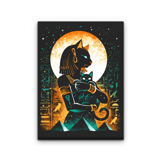 Goddess of Cats - Canvas Print