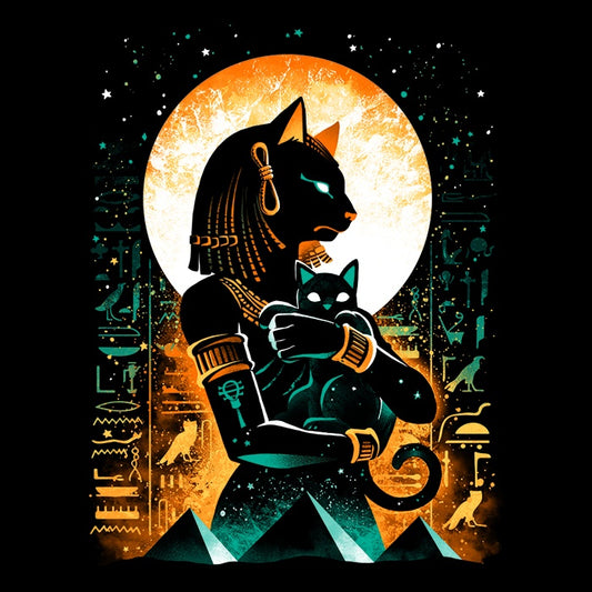 Goddess of Cats - Fleece Blanket