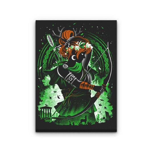 Goddess of Hunting - Canvas Print