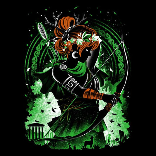 Goddess of Hunting - Fleece Blanket