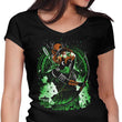 Goddess of Hunting - Women's V-Neck