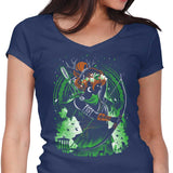 Goddess of Hunting - Women's V-Neck