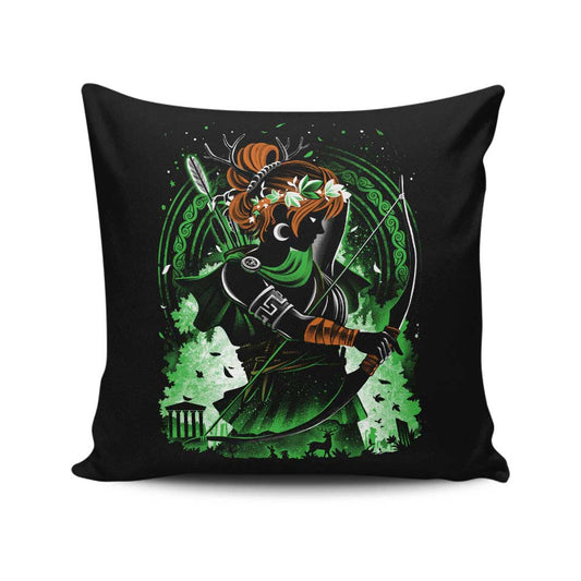 Goddess of Hunting - Throw Pillow