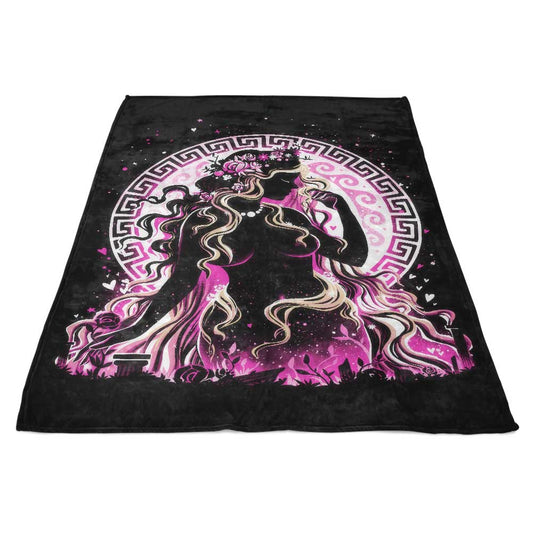 Goddess of Love and Beauty - Fleece Blanket