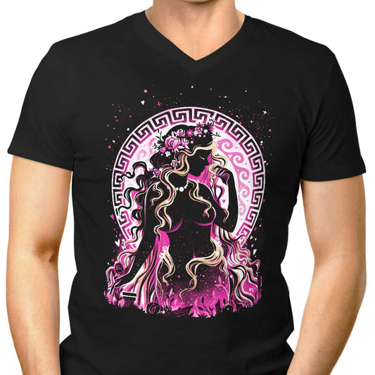 Goddess of Love and Beauty - Men's V-Neck