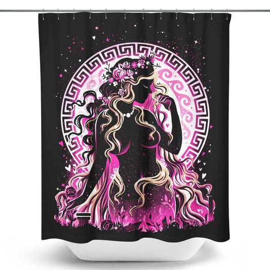 Goddess of Love and Beauty - Shower Curtain