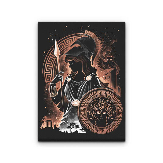 Goddess of Wisdom, Arts, and War - Canvas Print