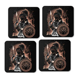 Goddess of Wisdom, Arts, and War - Coasters