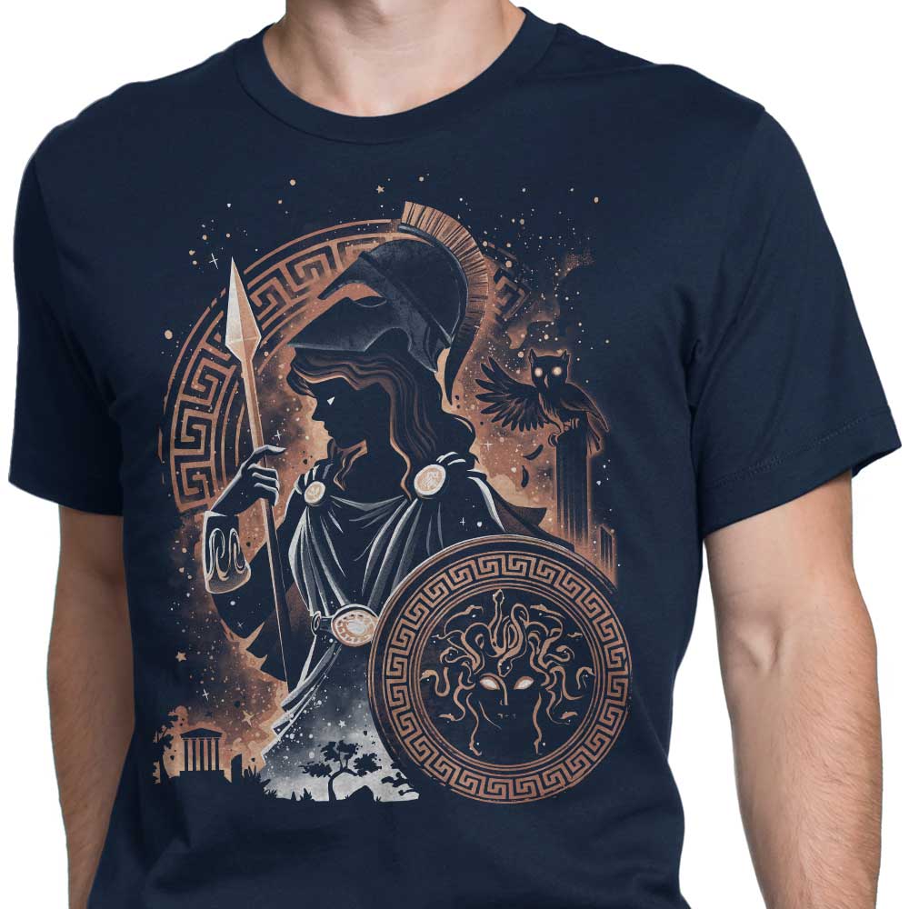 Goddess of Wisdom, Arts, and War - Men's Apparel