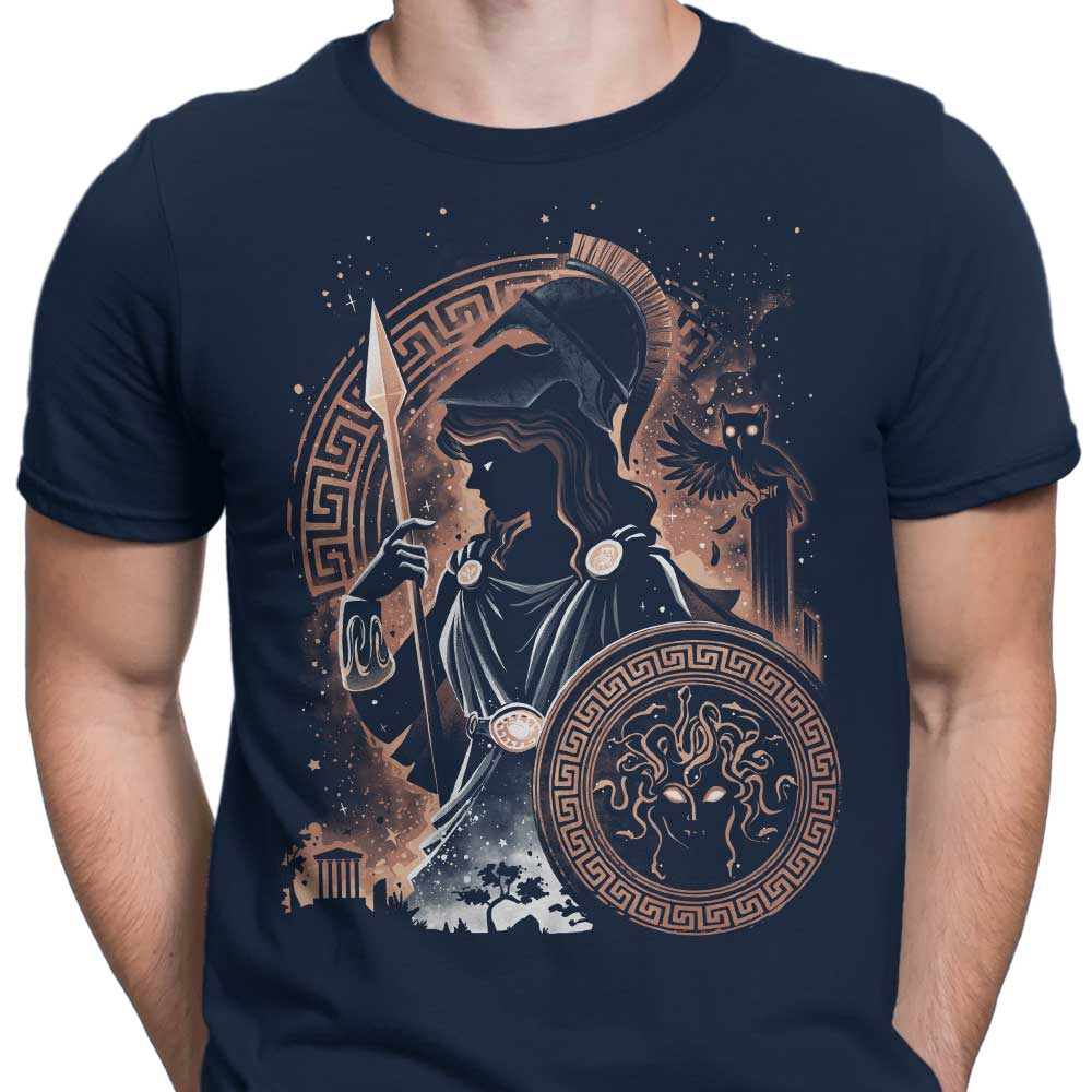 Goddess of Wisdom, Arts, and War - Men's Apparel