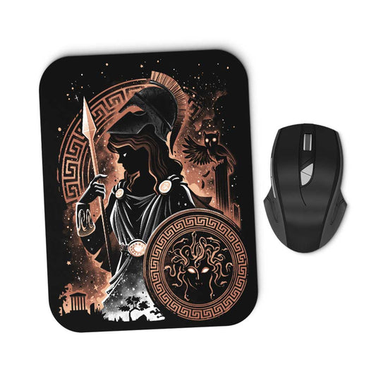 Goddess of Wisdom, Arts, and War - Mousepad