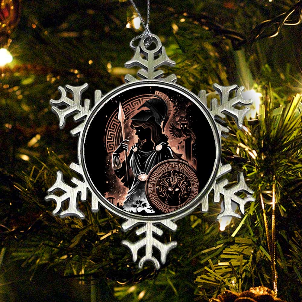 Goddess of Wisdom, Arts, and War - Ornament