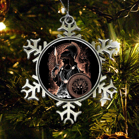 Goddess of Wisdom, Arts, and War - Ornament