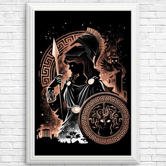 Goddess of Wisdom, Arts, and War - Posters & Prints