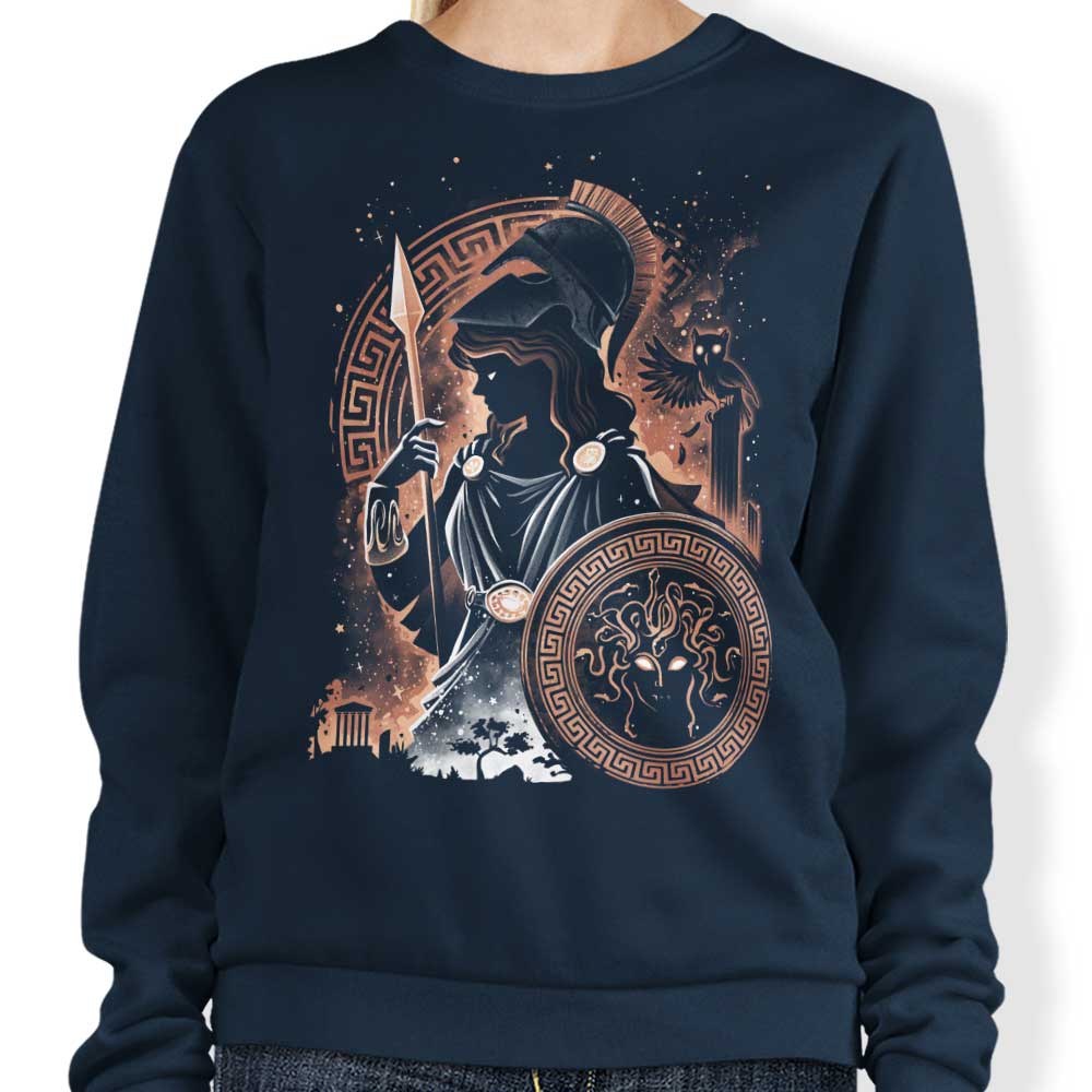 Goddess of Wisdom, Arts, and War - Sweatshirt
