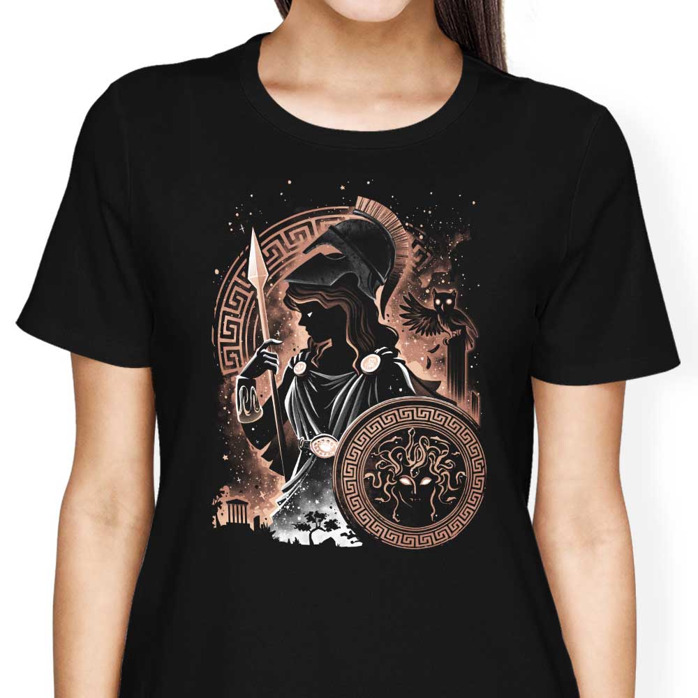 Goddess of Wisdom, Arts, and War - Women's Apparel