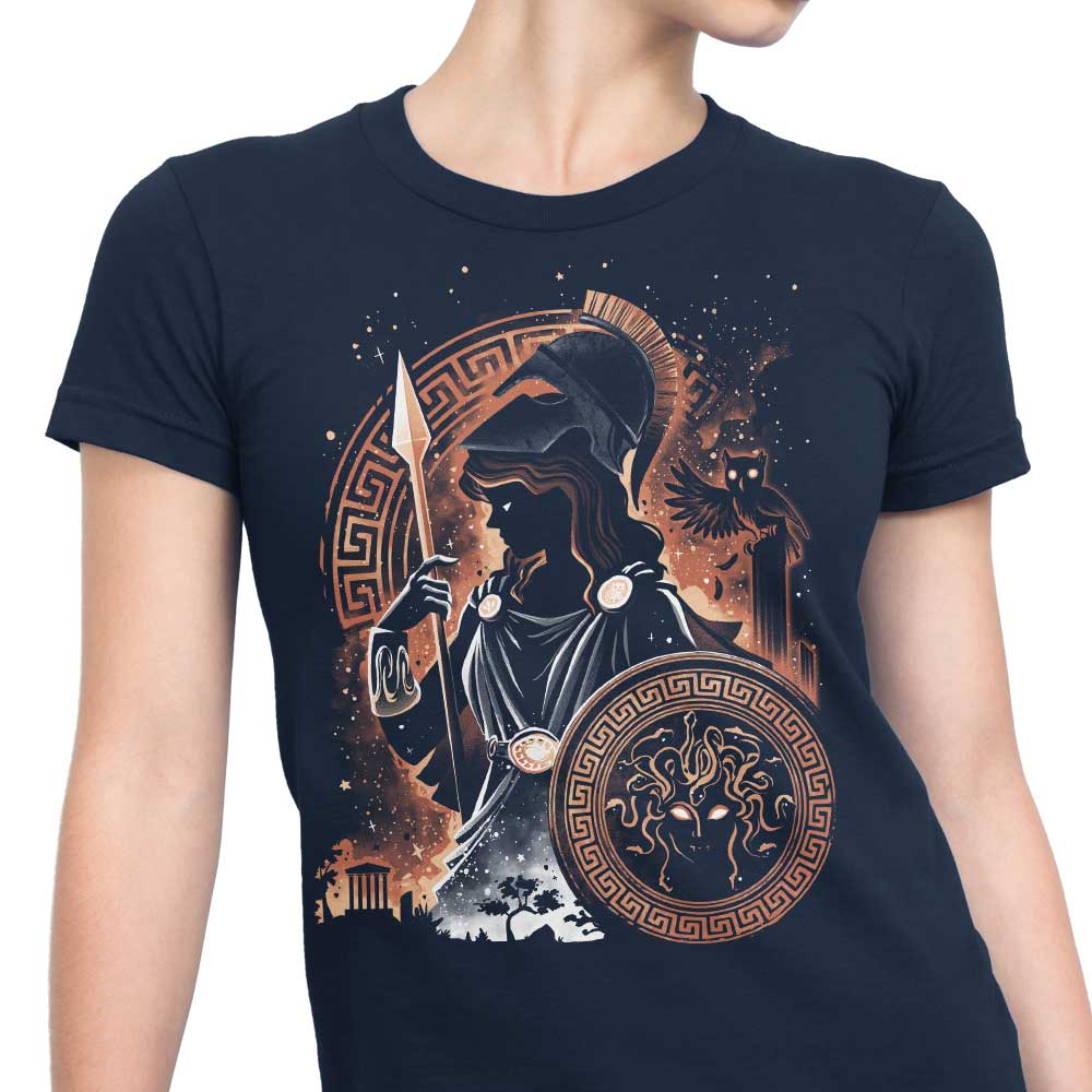 Goddess of Wisdom, Arts, and War - Women's Apparel
