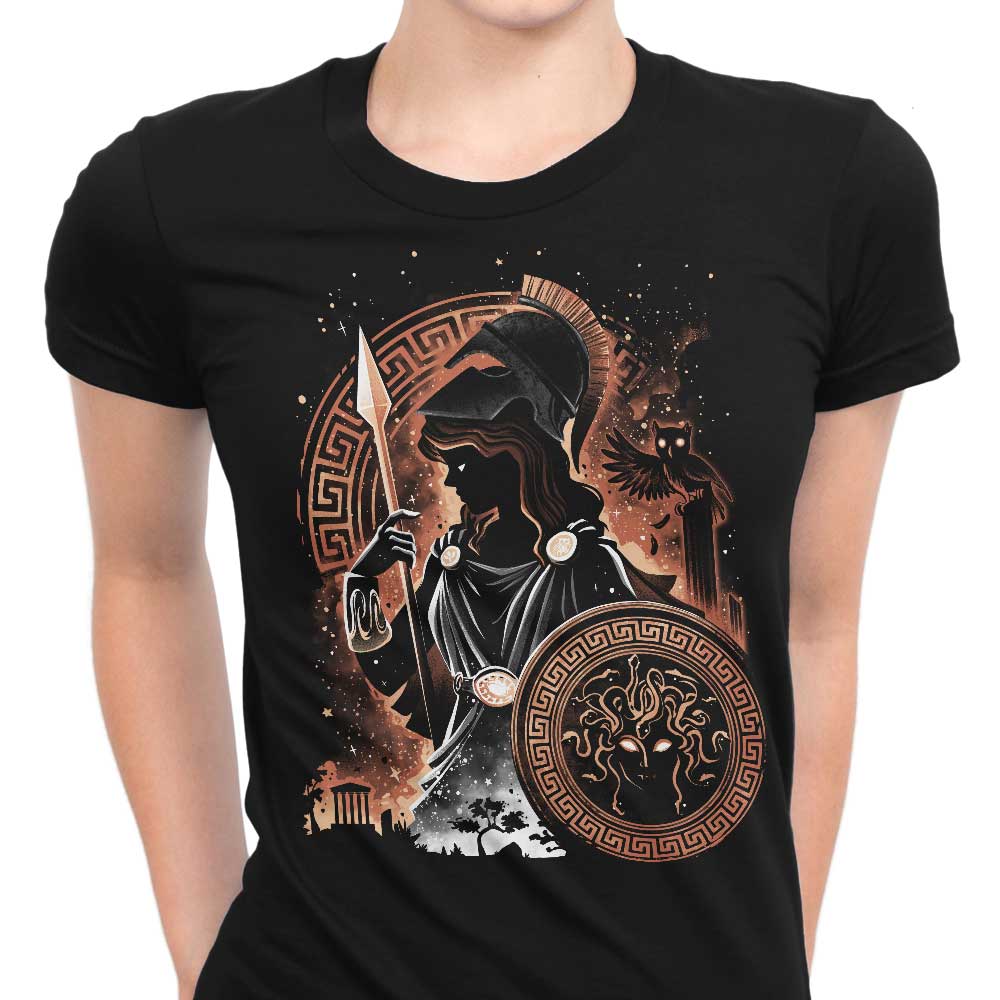 Goddess of Wisdom, Arts, and War - Women's Apparel