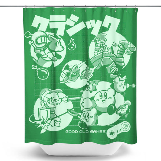 Good Old Super - Shower Curtain