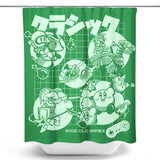 Good Old Super - Shower Curtain