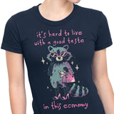 Good Taste Raccoon - Women's Apparel