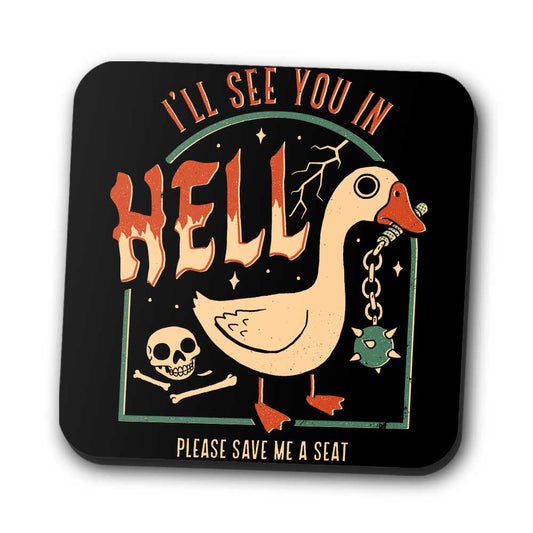 Goose Warning - Coasters