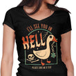 Goose Warning - Women's V-Neck